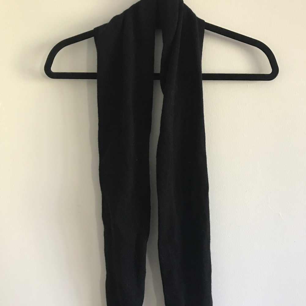 Black Talbots Cashmere Scarf