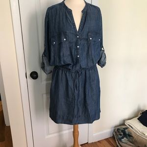 Gap Tencel Denim Shirtdress size XL Tall
