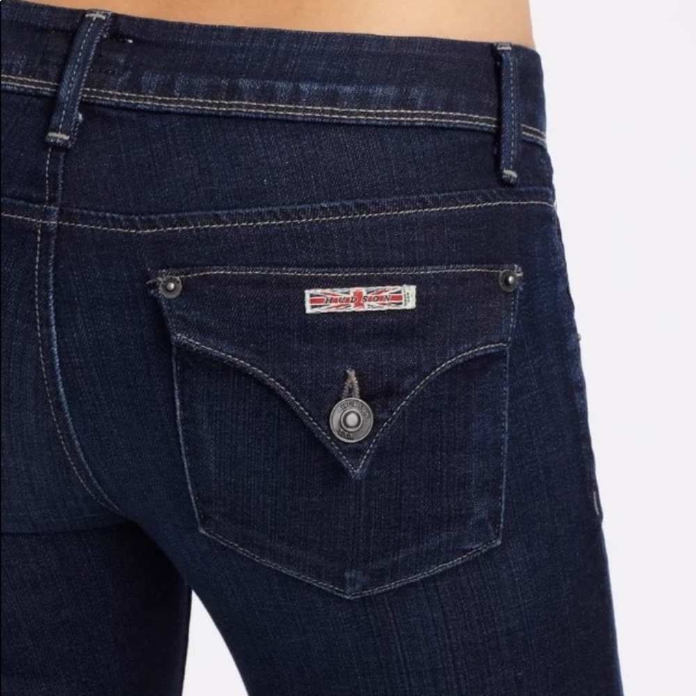 HUDSON Boot Stretch Denim Womens Boston Jeans 33