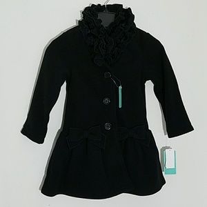 🆕️ Winter Coat Ruffle & Bow Details