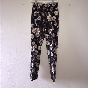 Flowered Pants