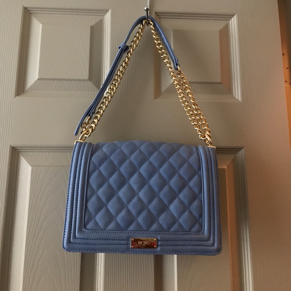 Authentic BCBG Baby Blue Shoulder Bag