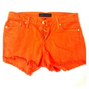 Juicy Couture Orange Shorts Size 24