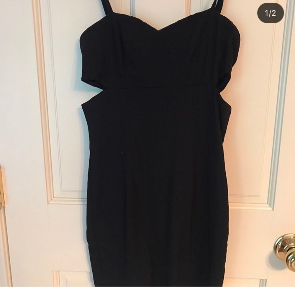 Navy Blue bodycon short dress