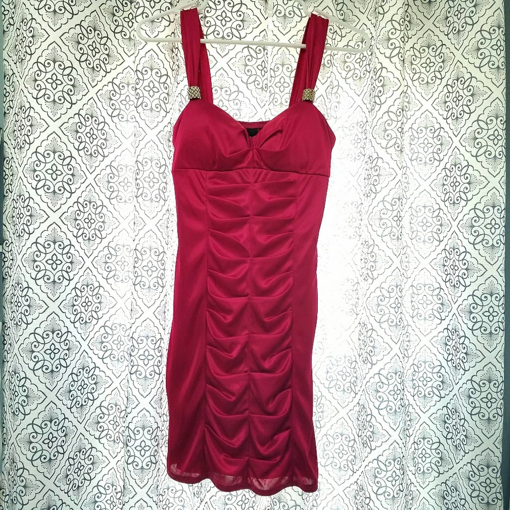 NWT Dark Pink Juniors Special Occasion Dress