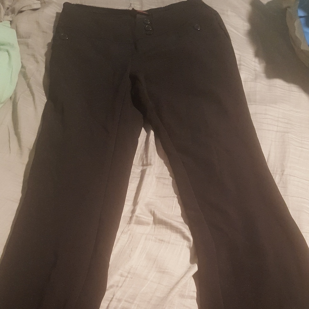 Black slacks