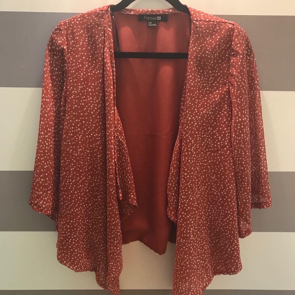 Sheer Polka Dot Jacket