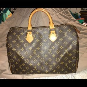Authentic Louie Vuitton Speedy 35
