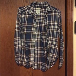 Flannel button down