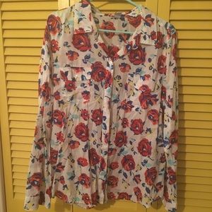 Floral button down!