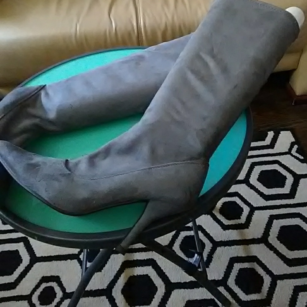 FAUX SUEDE BOOTS