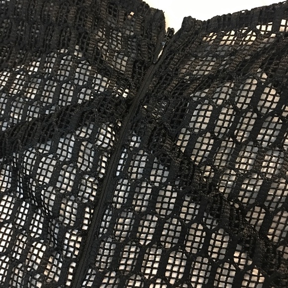 TOPSHOP Beautiful Midi Black Dress - Picture 7 of 8