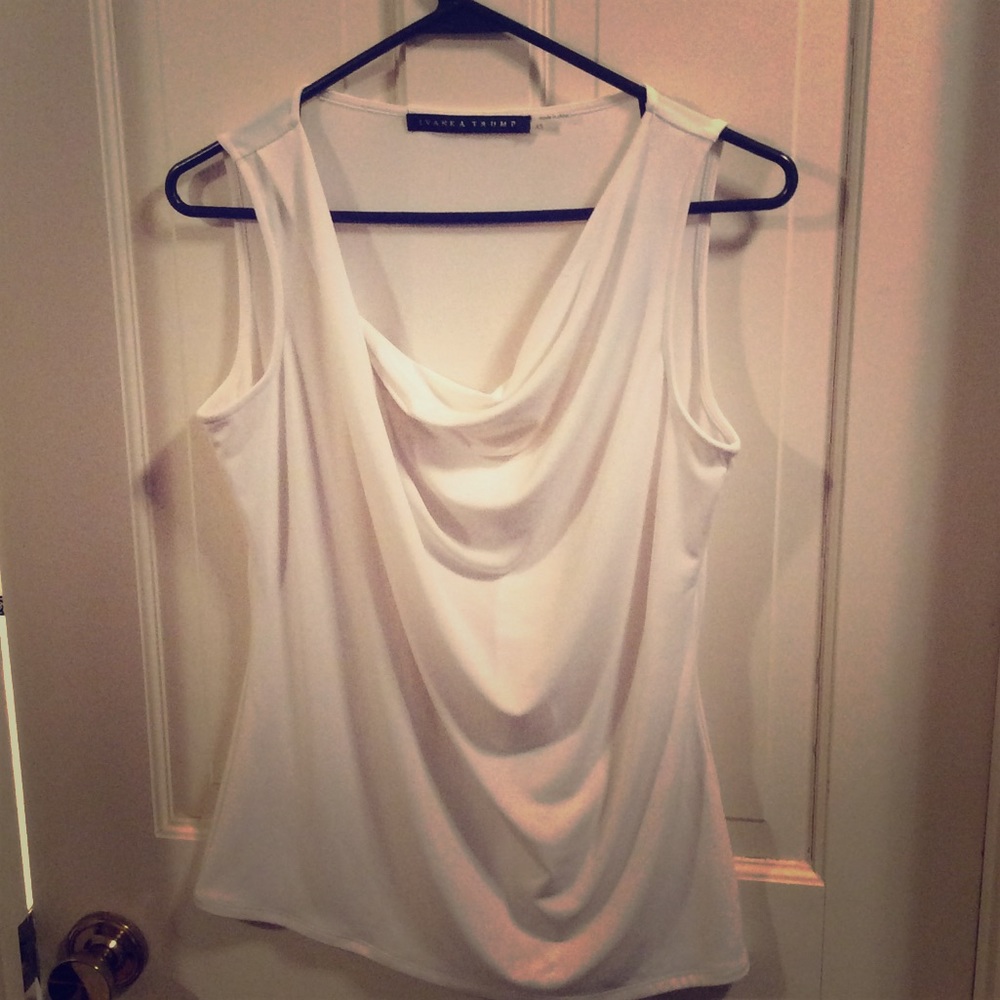 Ivanka Trump white blouse