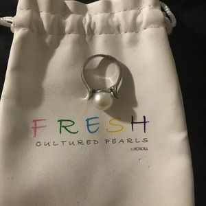 Honora Sterling Silver Fresh Water Pearl Ring