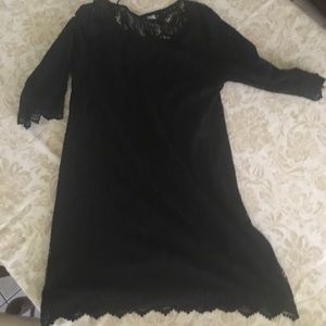 Black, lacy, H&M dress