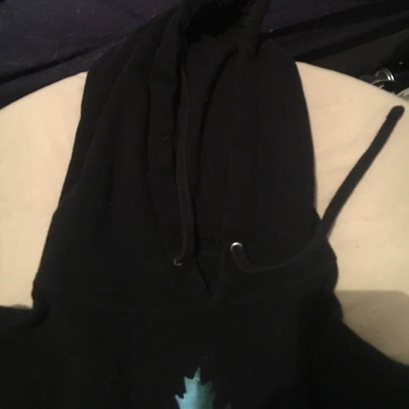 Leaf skyline galaxy hoodie - Picture 3 of 3