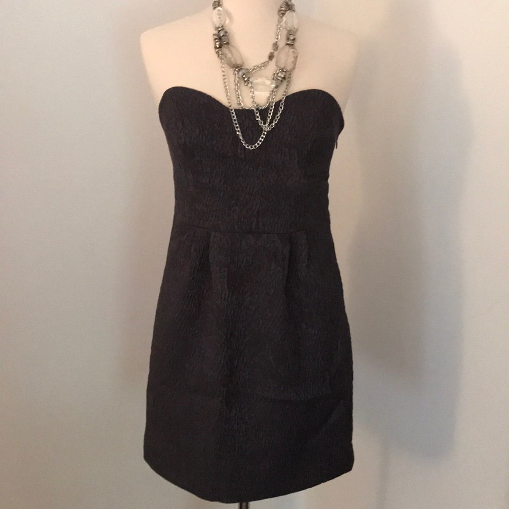 Flirty textured animal print dress by BCBGgen