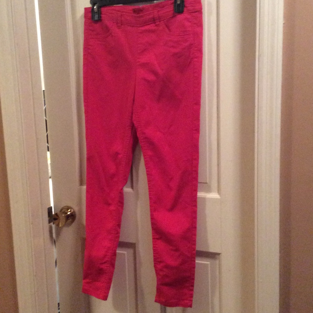 H&M hot pink pants