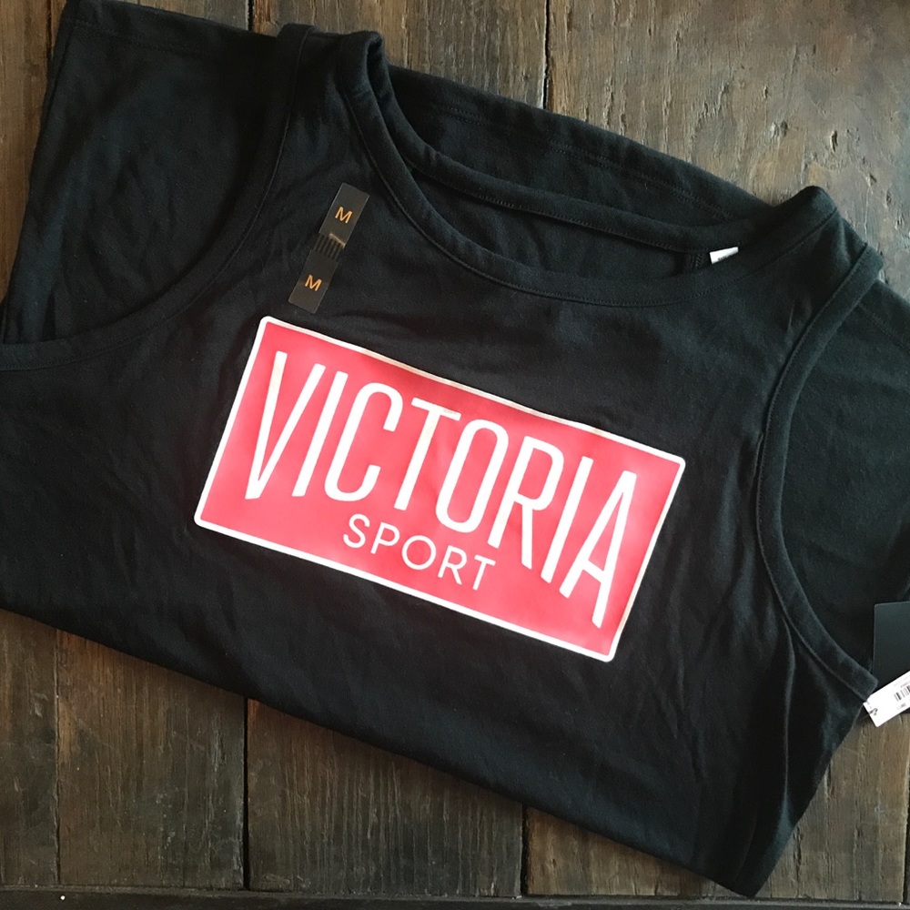 NWT Victoria's Secret Sport Black Tank