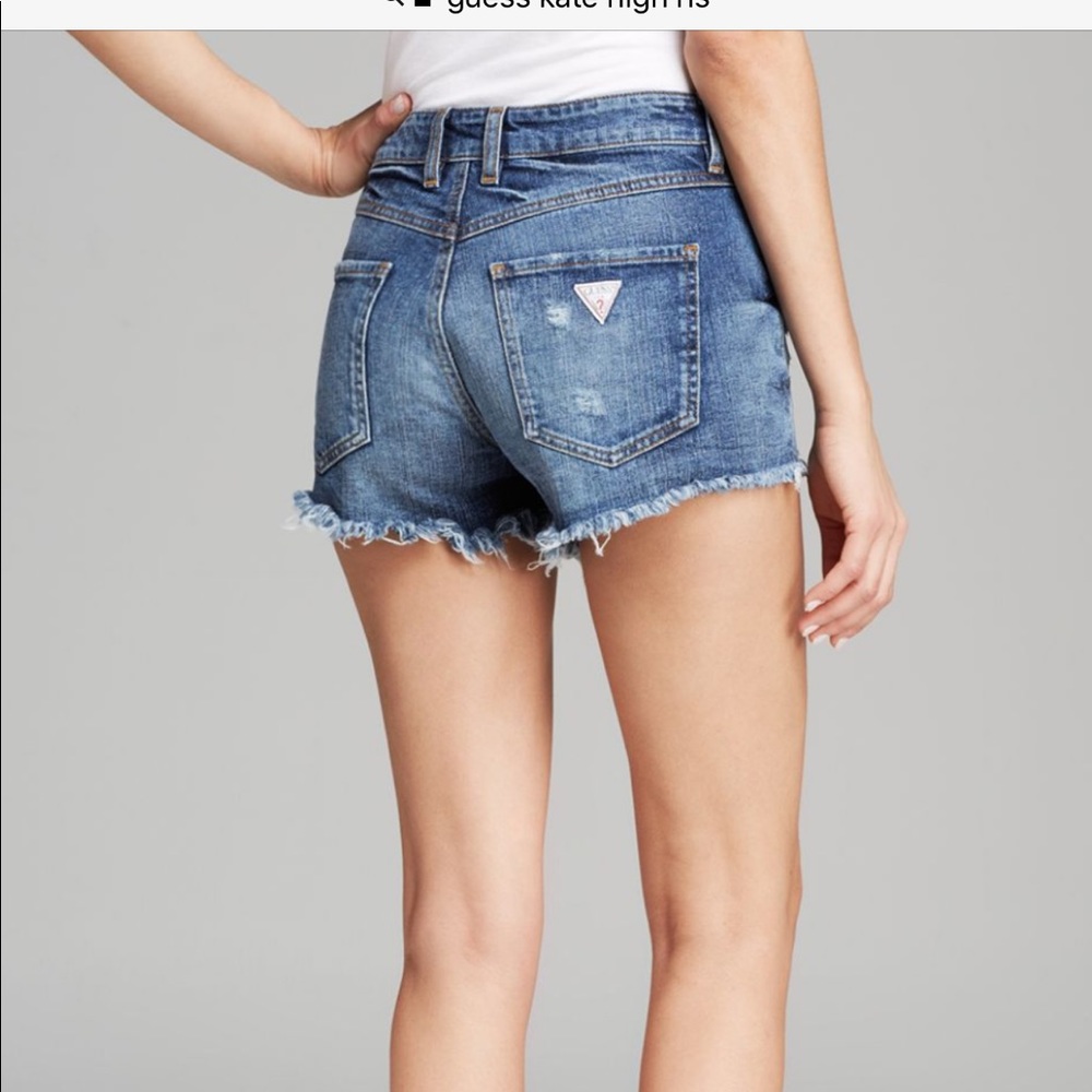 SOLD ON MERC Guess high waist Kate shorts, size 28