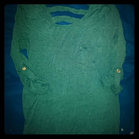 Half sleeve grey top - Picture 1 of 3