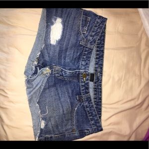 Jean shorts