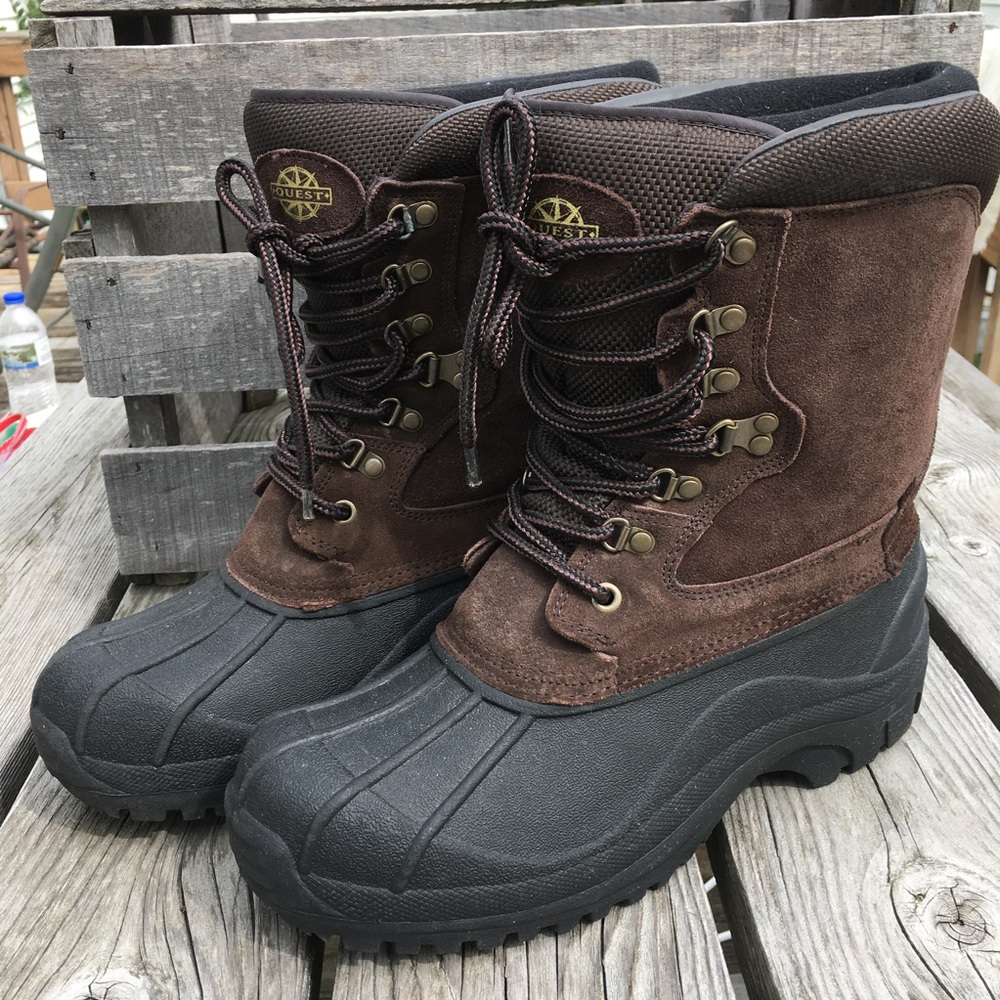 Men's Insulated Boots! EUC! - Picture 2 of 7