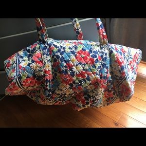Large like new Vera Bradley Travel Duffel