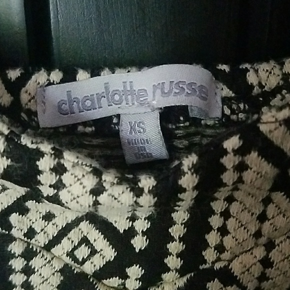 Charlotte Russe XS crop top - Picture 3 of 4