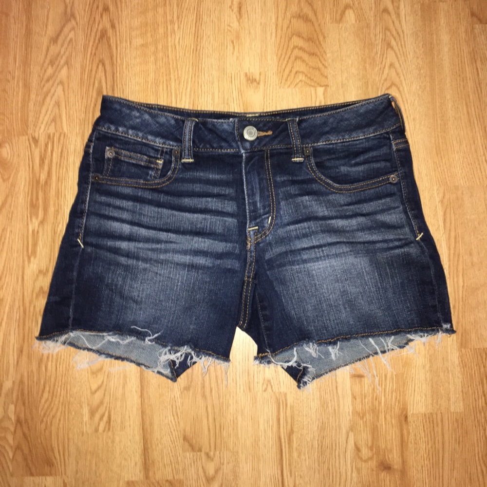 WORN ONCE. American Eagle denim shorts!