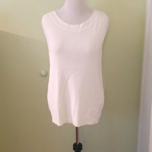 White dress tank top