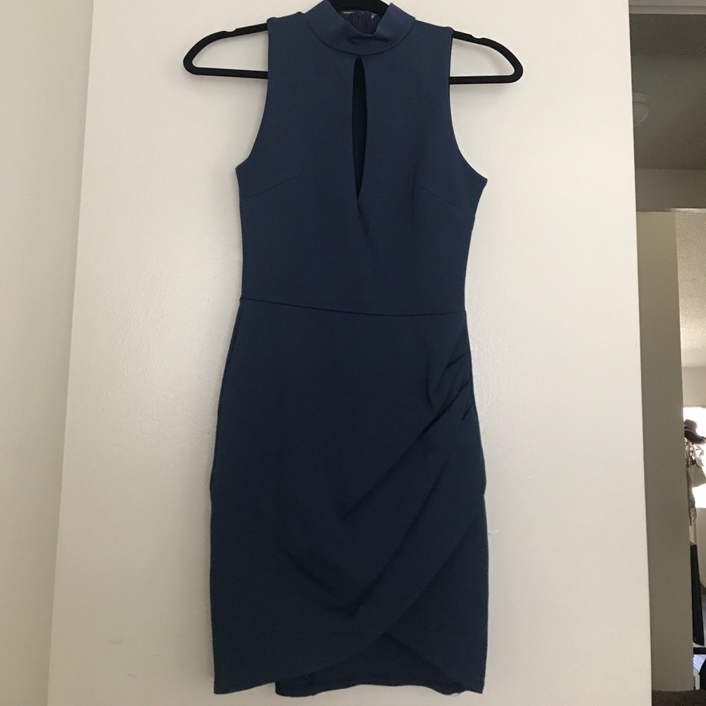 Blue dress