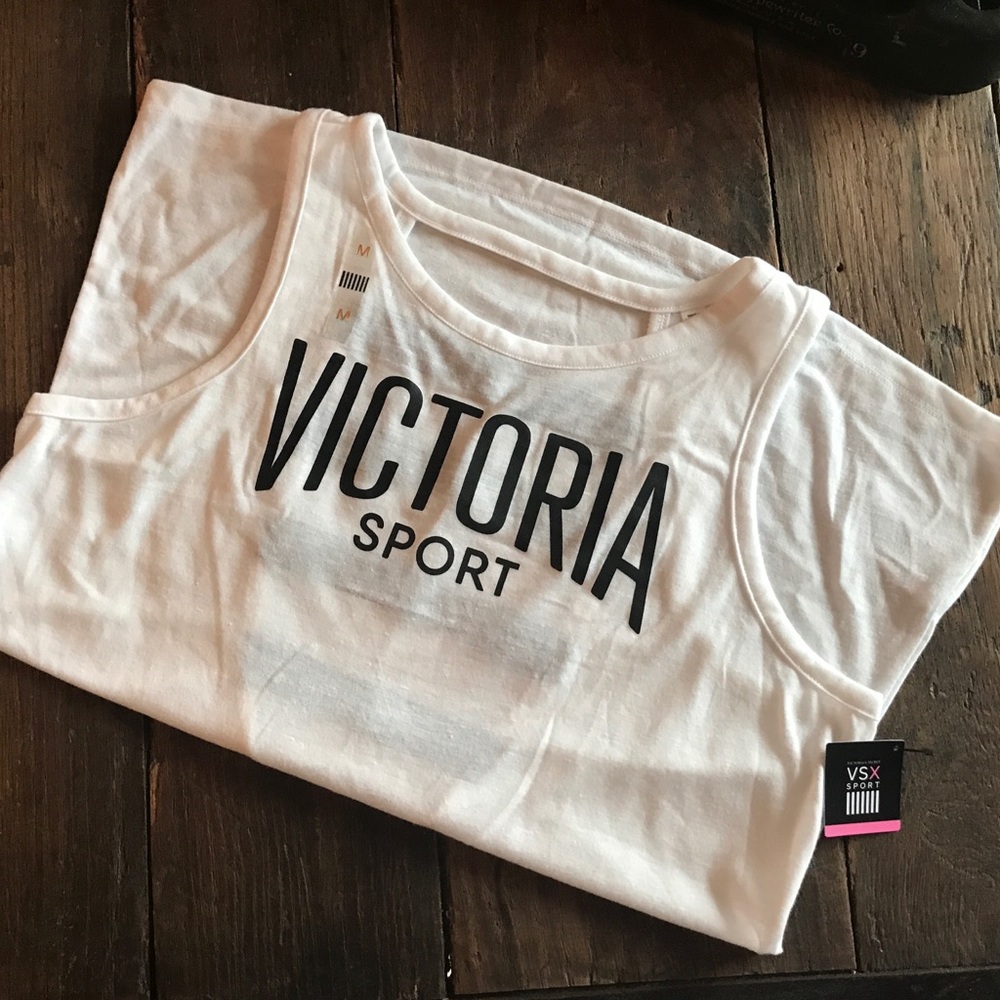 NWT Victoria's Secret Sport White Tank
