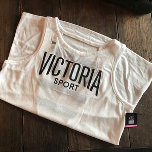 NWT Victoria's Secret Sport White Tank