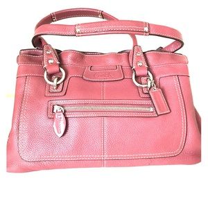 Mauve Coach handbag!