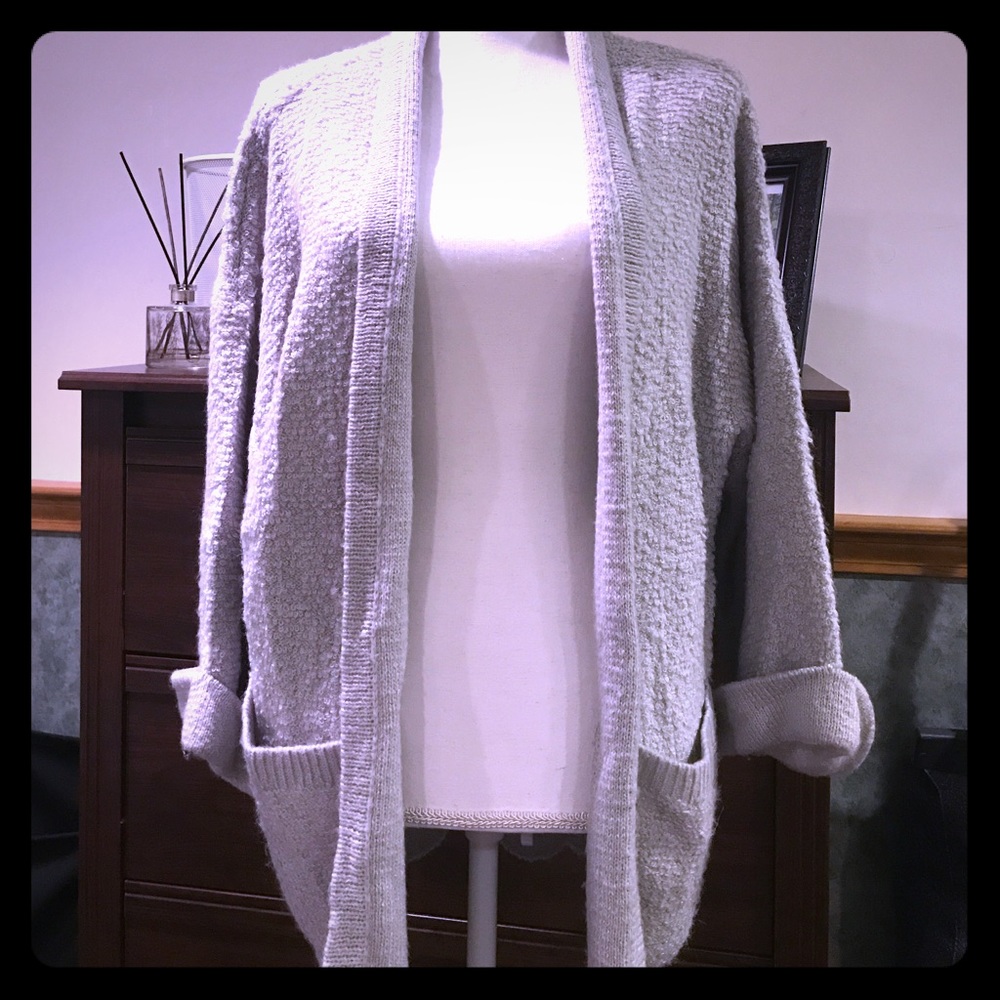 Rare White Label Wildfox Chunky Sweater Cardigan!