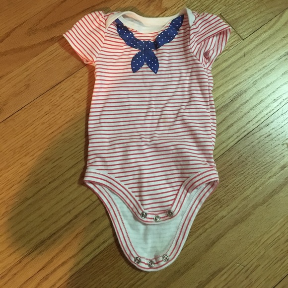 Americana onsie and ballerina pink onsie - Picture 1 of 3