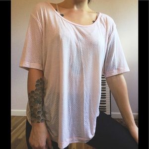 Lululemon mesh t-shirt