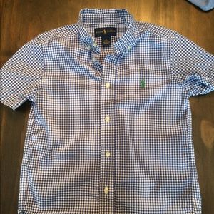 Polo by Ralph Lauren gingham boys button down