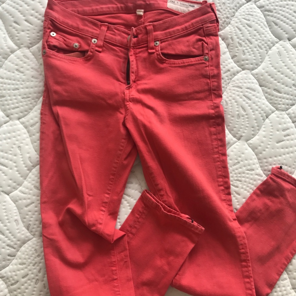 Rag and bone ankle skinny jean