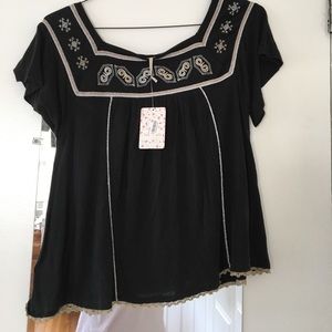Band new free people top