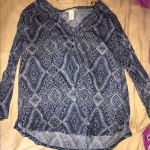 3/4 length sleeve shirt from H&M