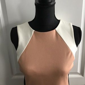 LOFT NWT!! Colorblock Sleeveless Dress