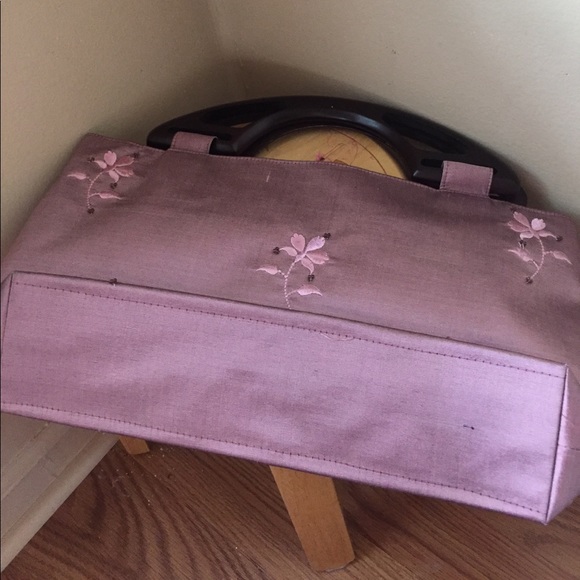 Silk Floral Purse - Picture 3 of 8