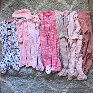 carters/absorba/gymboree 0-18m onesies.