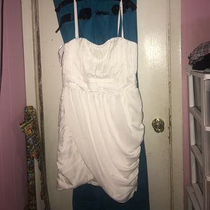 H&M formal white dress