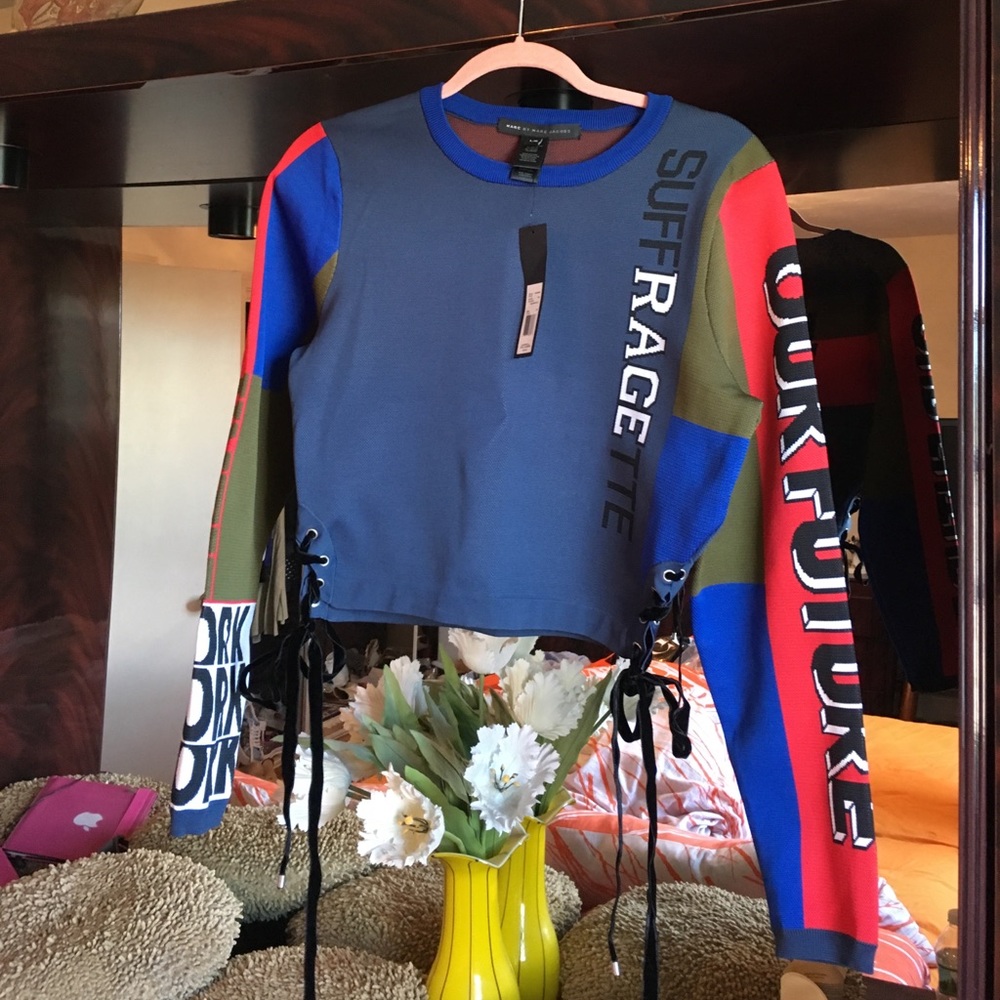 Marc Jacob ribbed crewneck sweater, 💯‼️🆒and 🆕