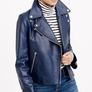 J. Crew Leather Jacket