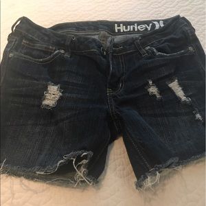 Hurley jean shorts
