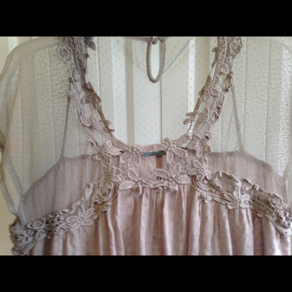 Maurice's L flowy babydoll top